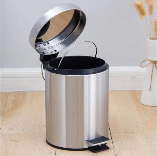 Stainless Steel Dustbin With Pedal