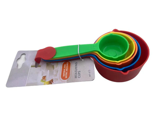 Colorful Measuring Cups Set of 5