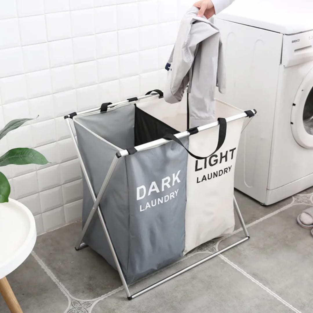 Grid Laundry Basket