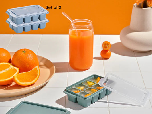 Mini Ice Cube Tray with Lid